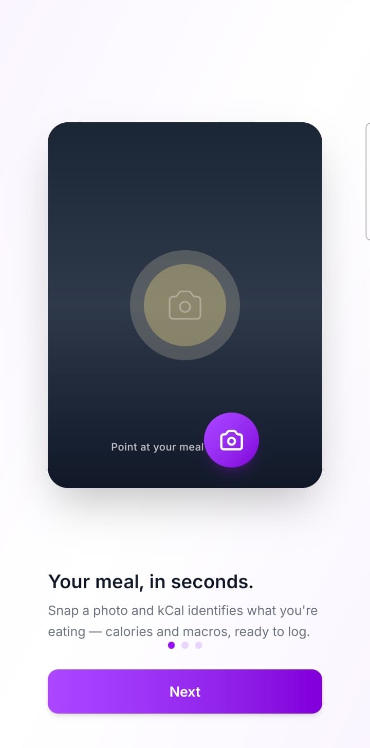 Your meal, in seconds